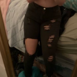 Green pants